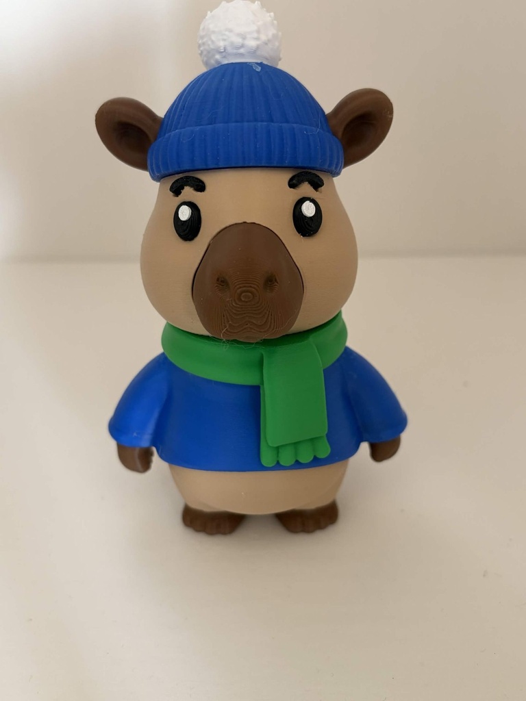 Capybara de Noël