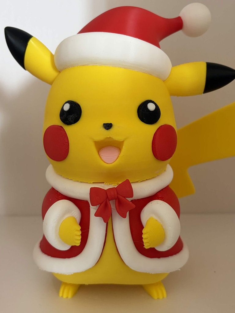 Figurine de Pikachu Noël
